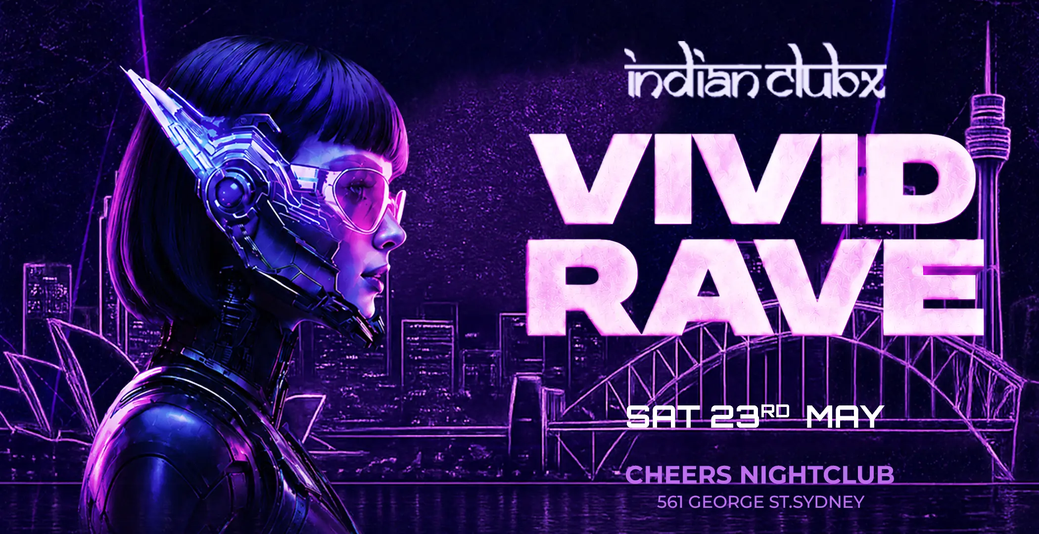 Bollywood "VIVID RAVE" At Indianclubx, Sydney